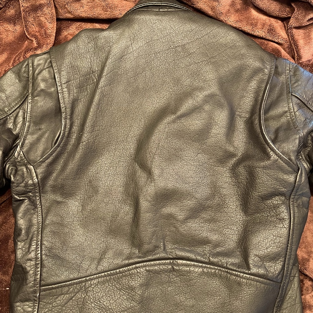 Men’s size 42 leather protective Riding jacket - Picture 3 of 7